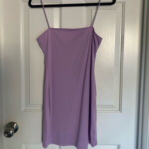 SHEIN Strapless Lavender Dress